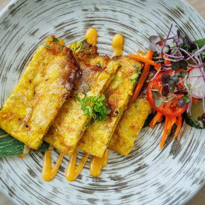 Food in the plate photo