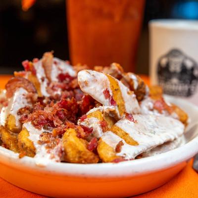 Granny’s Loaded Potato Ranch Wedges.
