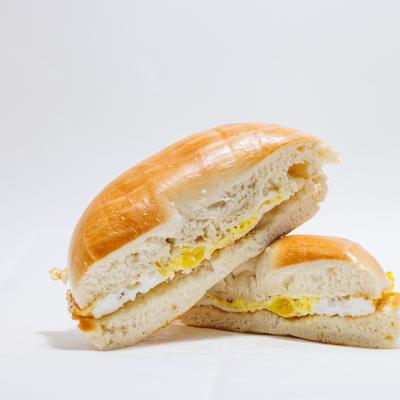 Bagel with Egg & Cheese.
