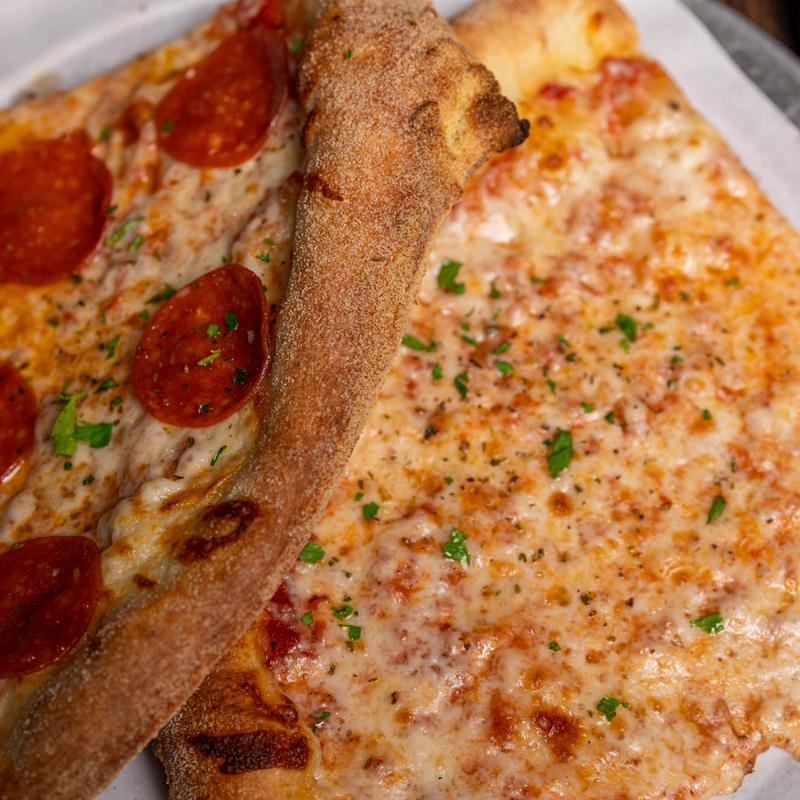 Two Cheese or Pepperoni Slices & Soda photo