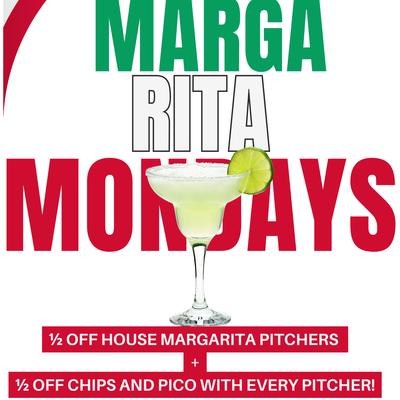 Margarita Mondays flyer.