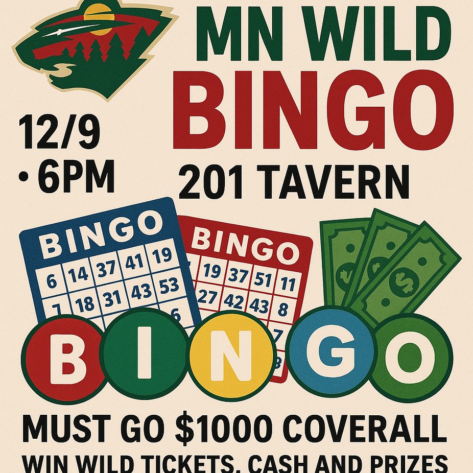 MN Wild Ticket Bingo event photo