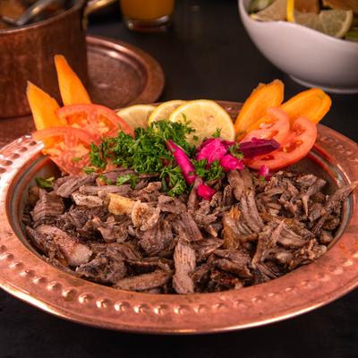 Beef shawarma palte.