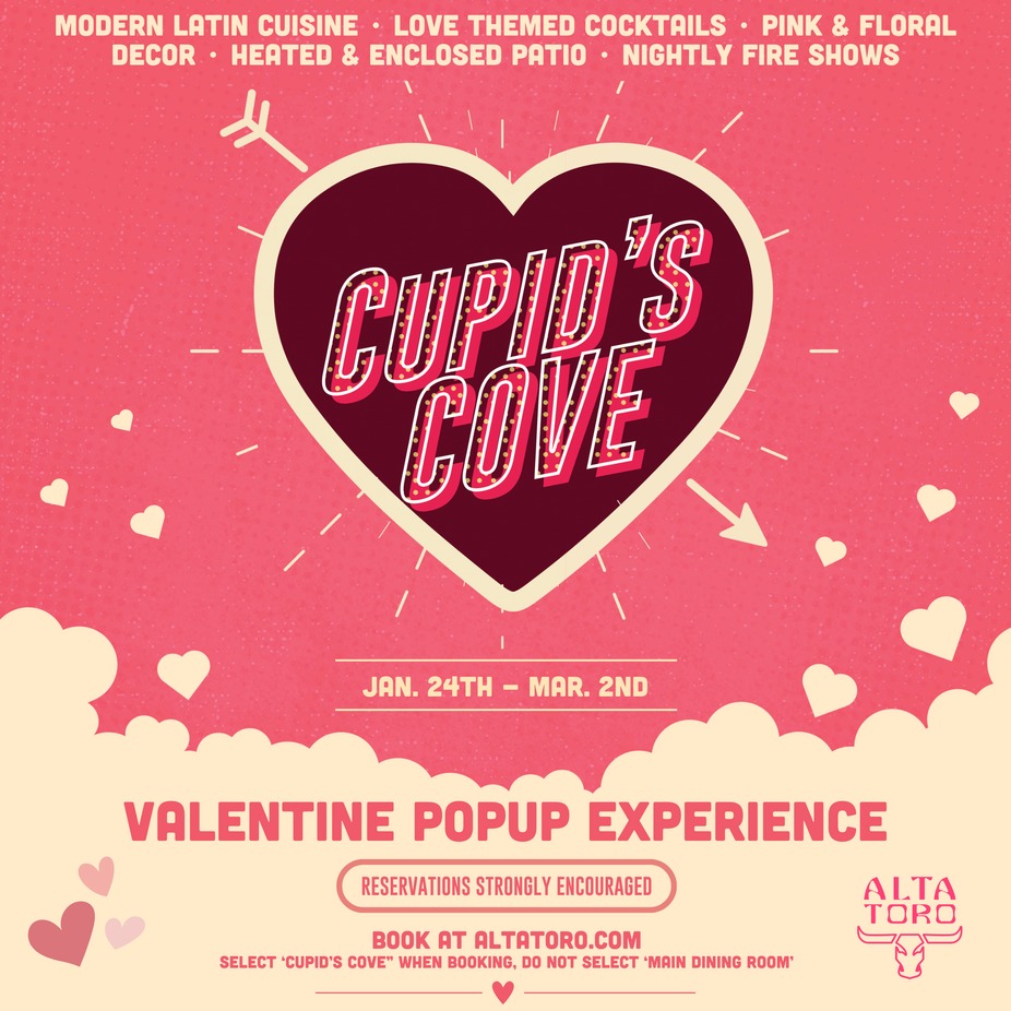 CUPID'S COVE: VALENTINE POPUP EXPERIENCE event photo