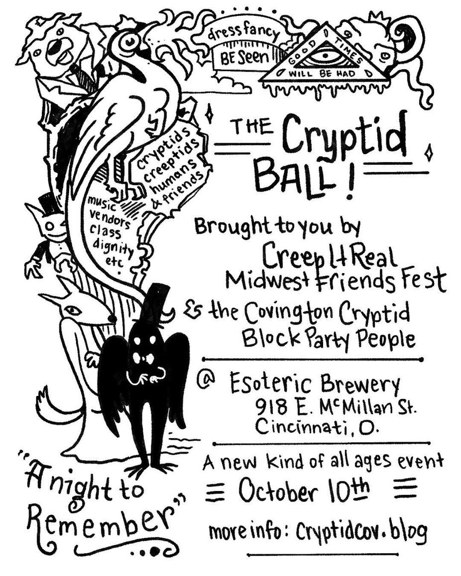 The First Annual Cryptid Ball event photo
