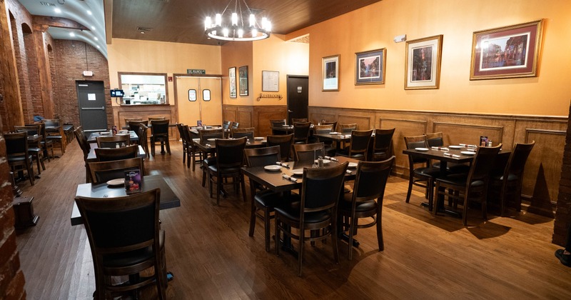 Interior, main dining area