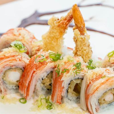 Crab Dynamite Roll.