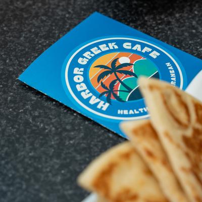 Harbor Greek Cafe menu.