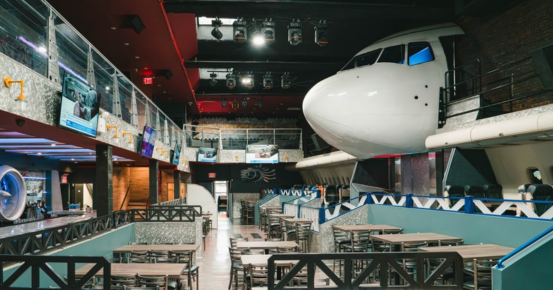 Interior dining area