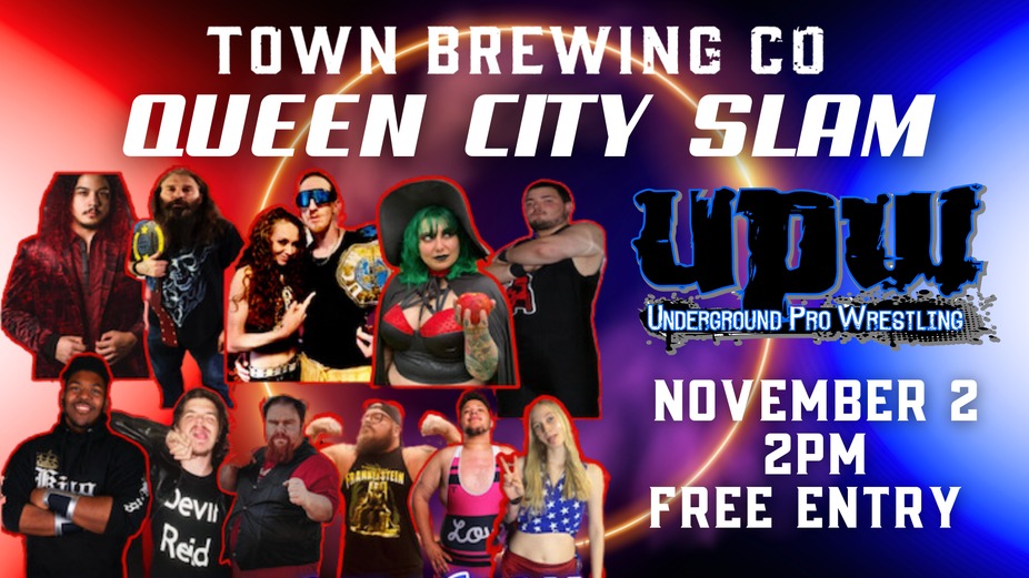 Queen City Slam - Carolina Underground Wrestling at Town Brewing event photo