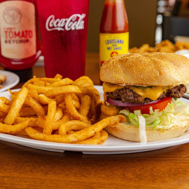 menu item 7 of 9, Cheeseburger