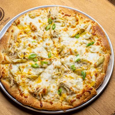 White chicken Pizza.