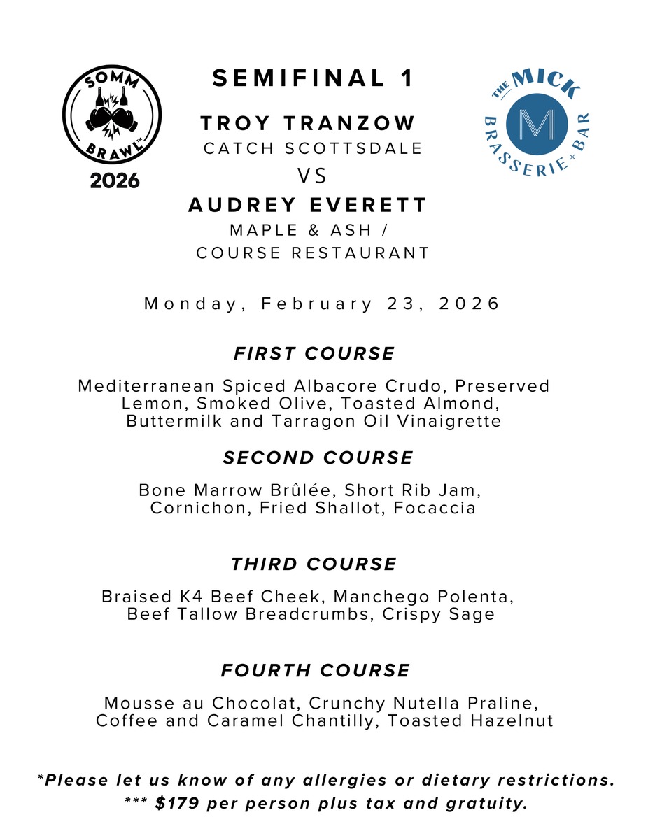 Somm Brawl Semi Finals 1 event