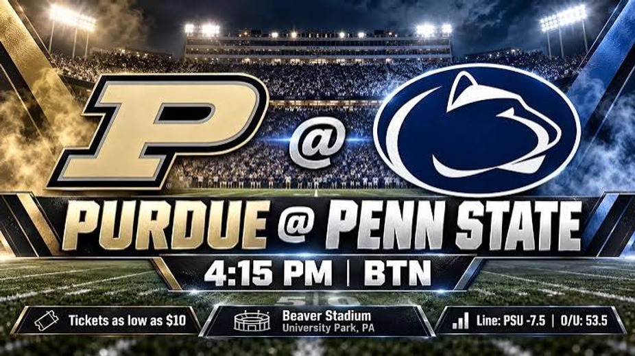 penn state v purdue event photo