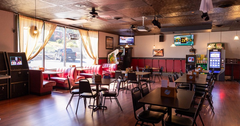 Interior, seating area