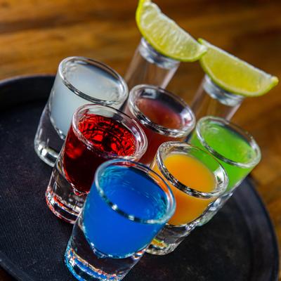 Small cocktail shots