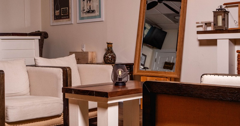 Interior, lounge area