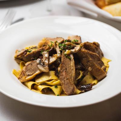 Pappardelle Duck porcini