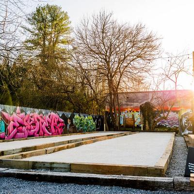 Exterior, recreational area.