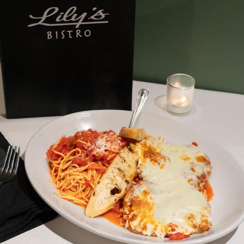 Chicken Parmesan with Spaghetti photo