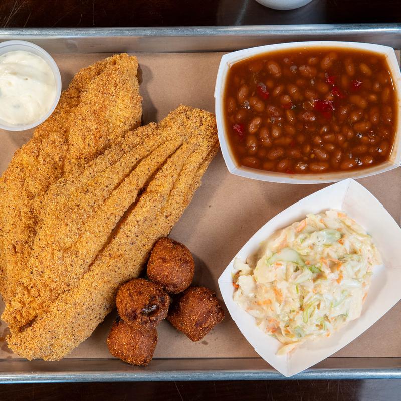 menu item 4 of 14, Catfish Dinner