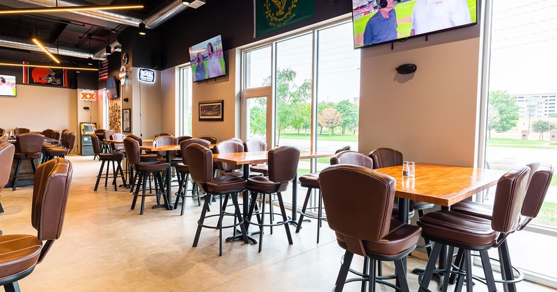 Interior, dining area