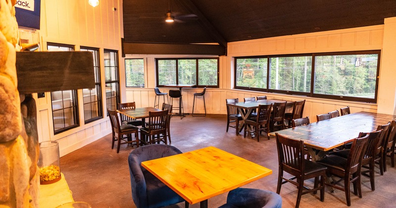 Interior seating area