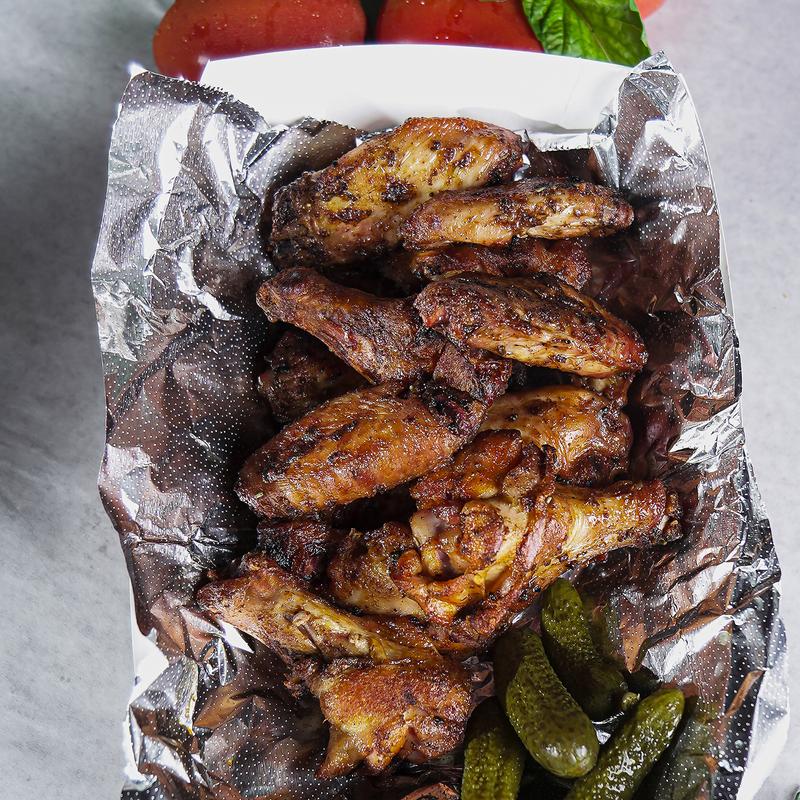 menu item 6 of 9, Hot Wings