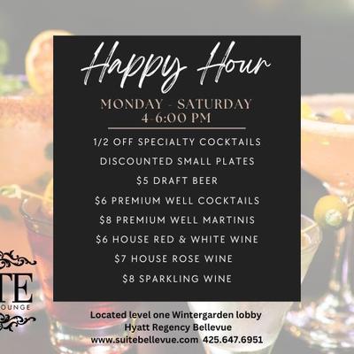 Happy Hour Flyer.