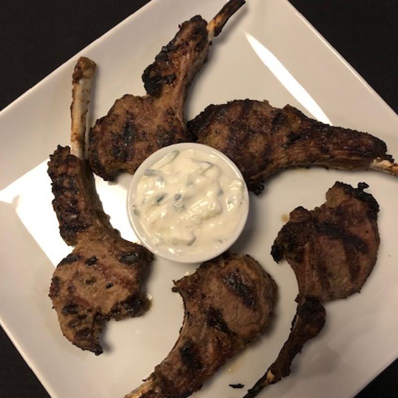 Greek Lamb Lollipops photo