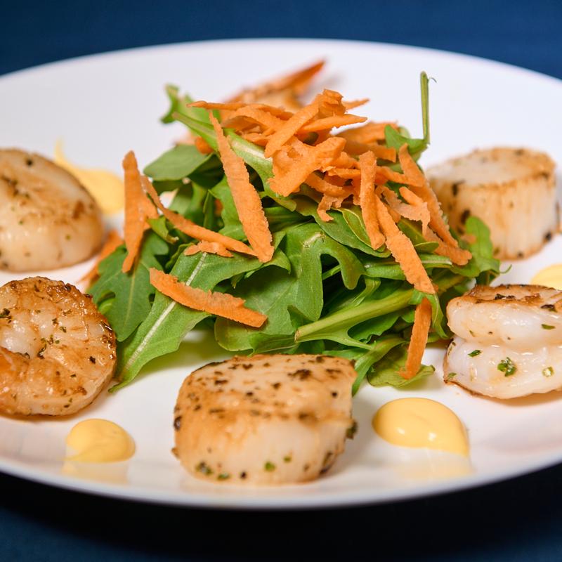 Shrimp & Scallops Aioli Sauce photo