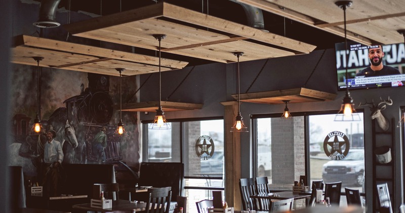 Interior, dining area