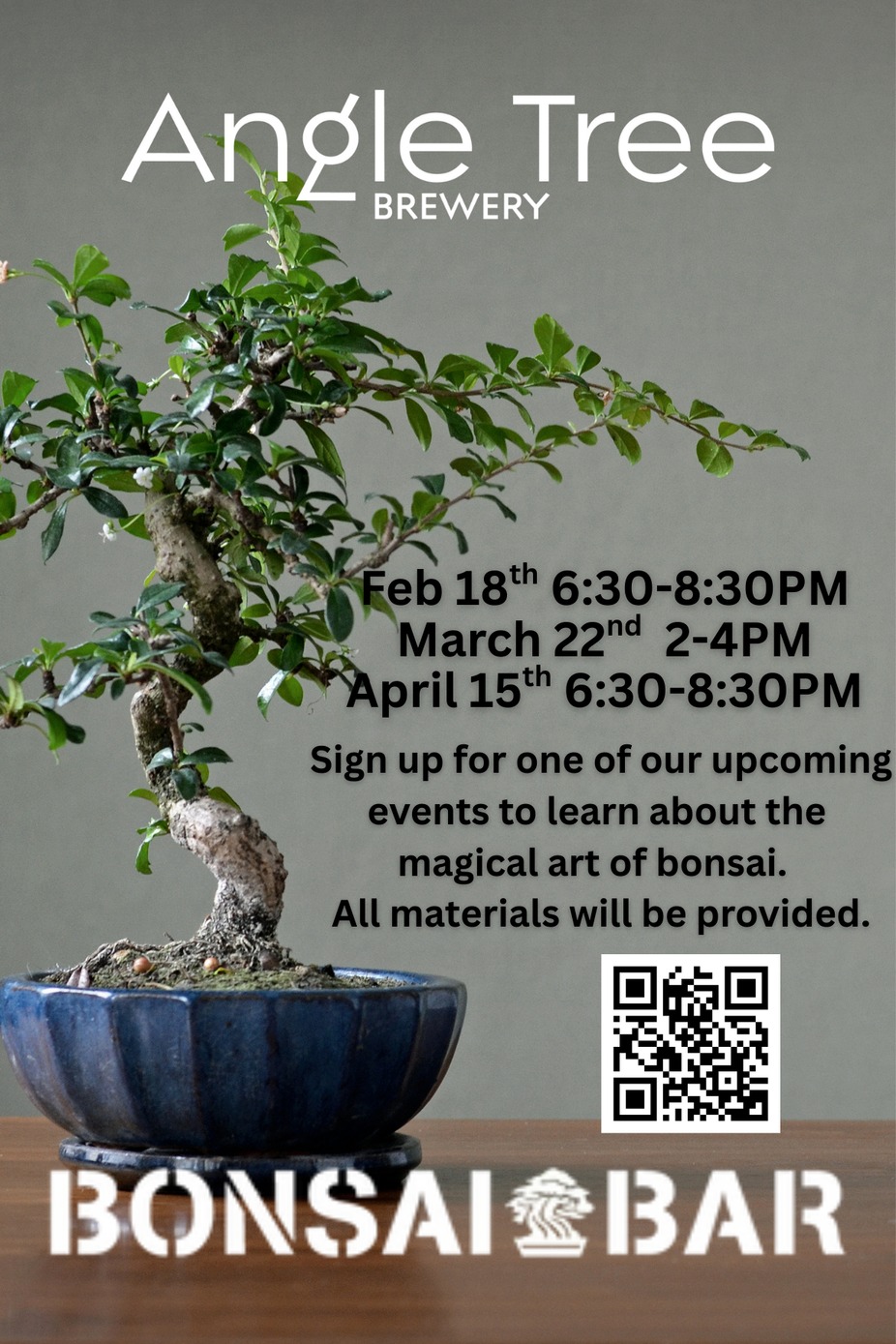 Bonsai Bar event photo