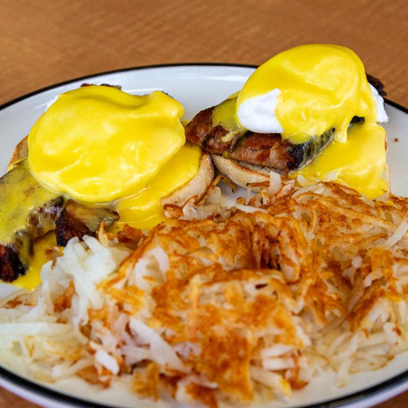 BBQ Pork Belly Benedict photo