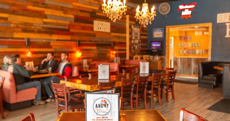 Interior, seating area