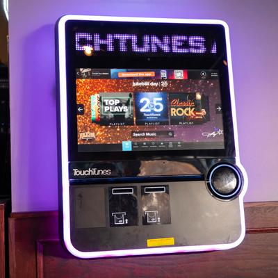 Touch Tunes Jukebox.