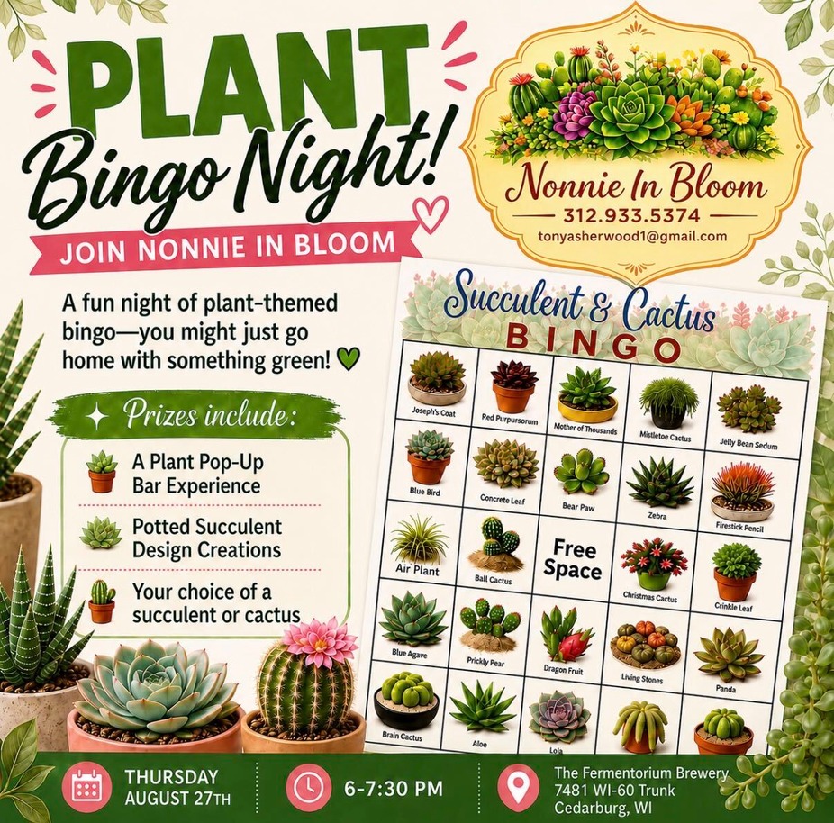 Plant Bingo event photo