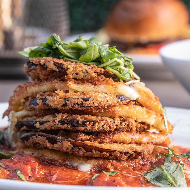Eggplant Parmesan Stack* photo