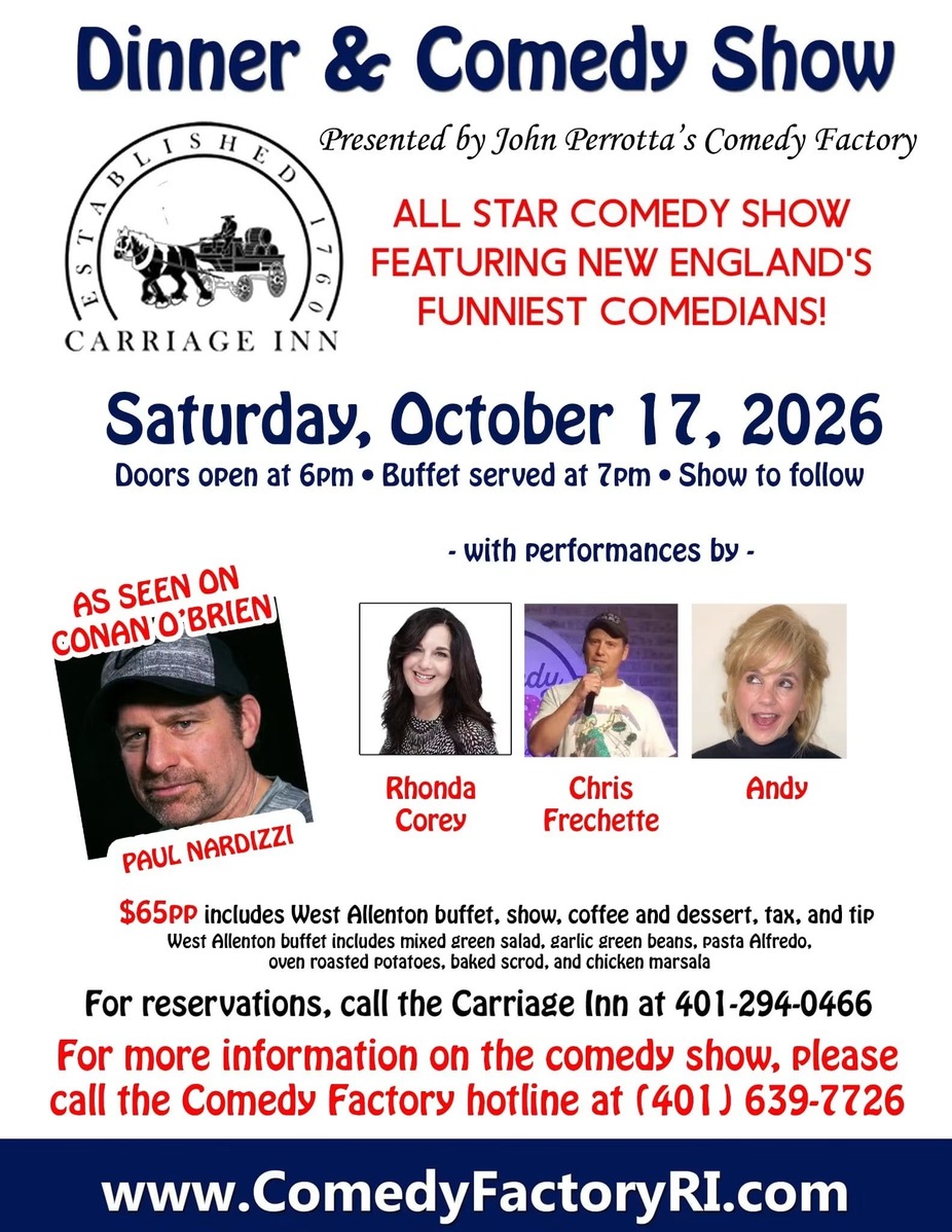 Dinner & Comedy Show! event photo
