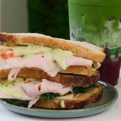 Turkey Club Sandwiches.