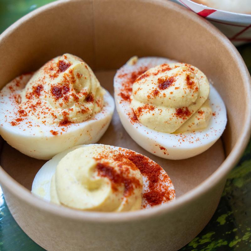 menu item 18 of 19, Deviled Eggs (3)