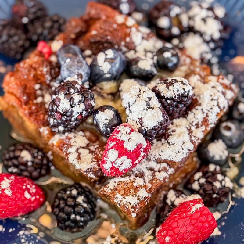 French Toast Bread Pudding (V) photo