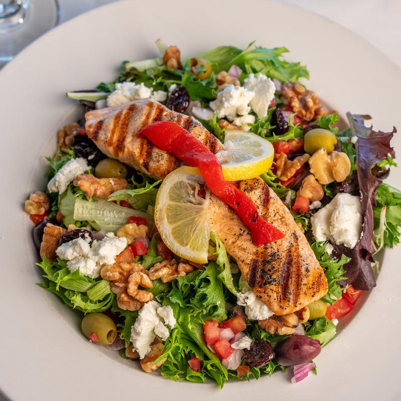 menu item 25 of 25, Grilled Salmon Salad
