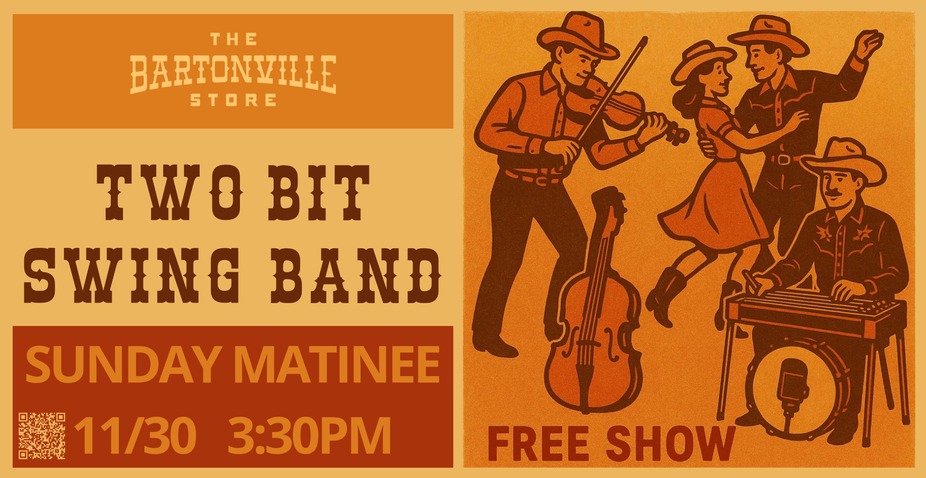 SUNDAY MATINEE with Two Bit Swing Band event photo