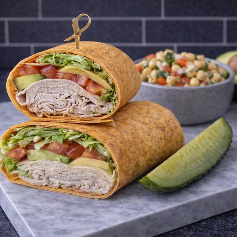 Turkey Avocado Wrap photo