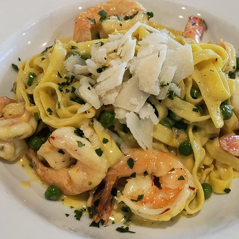 Scampi allo Zafferano photo