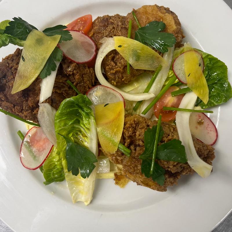 Buttermilk Brined Curry Fried Chicken photo