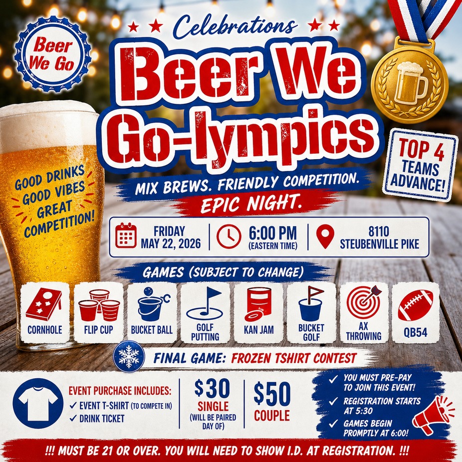 Beer We Go-lympics @ Celebrations event photo