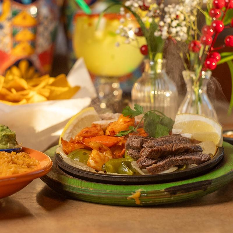 menu item 9 of 12, Fajita Sampler*