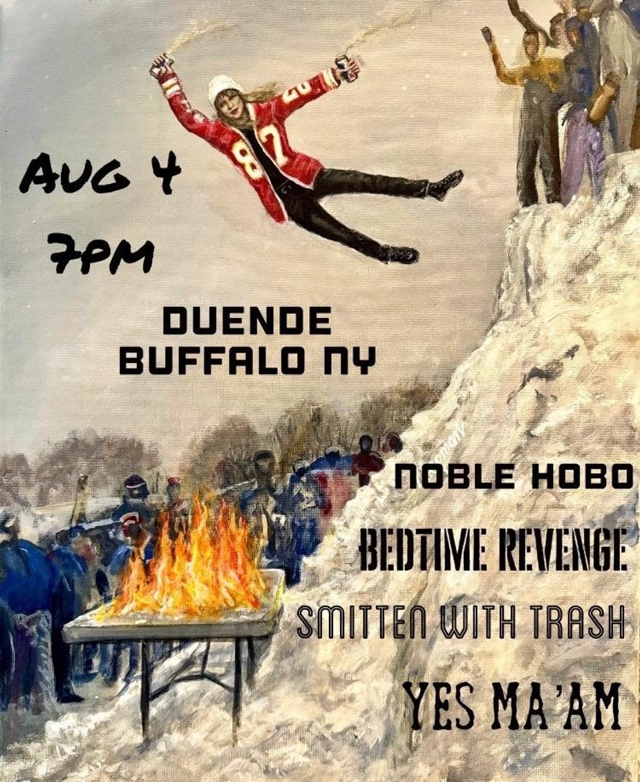 Album Release Party: Noble Hobo, Bedtime Revenge, Smitten with Trash, and Yes Ma'am event photo
